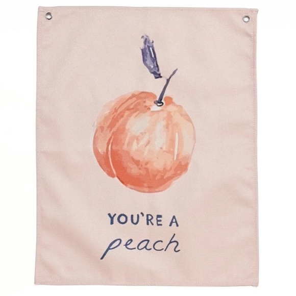 RESTOCK “You’re A Peach” Hanging Tapestry - Picture 2 of 3